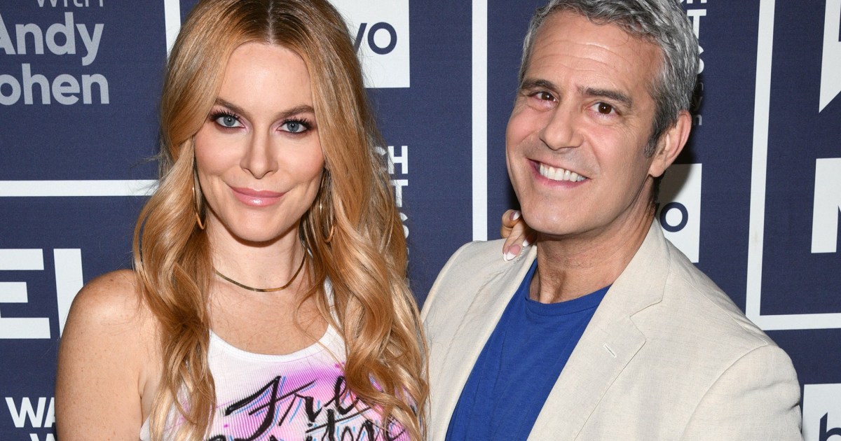 Leah McSweeney and Andy Cohen