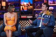Rachel Leviss and James Kennedy on Watch What Happens Live with Andy Cohen