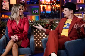 Ariana Madix and Tom Sandoval on Watch What Happens Live with Andy Cohen