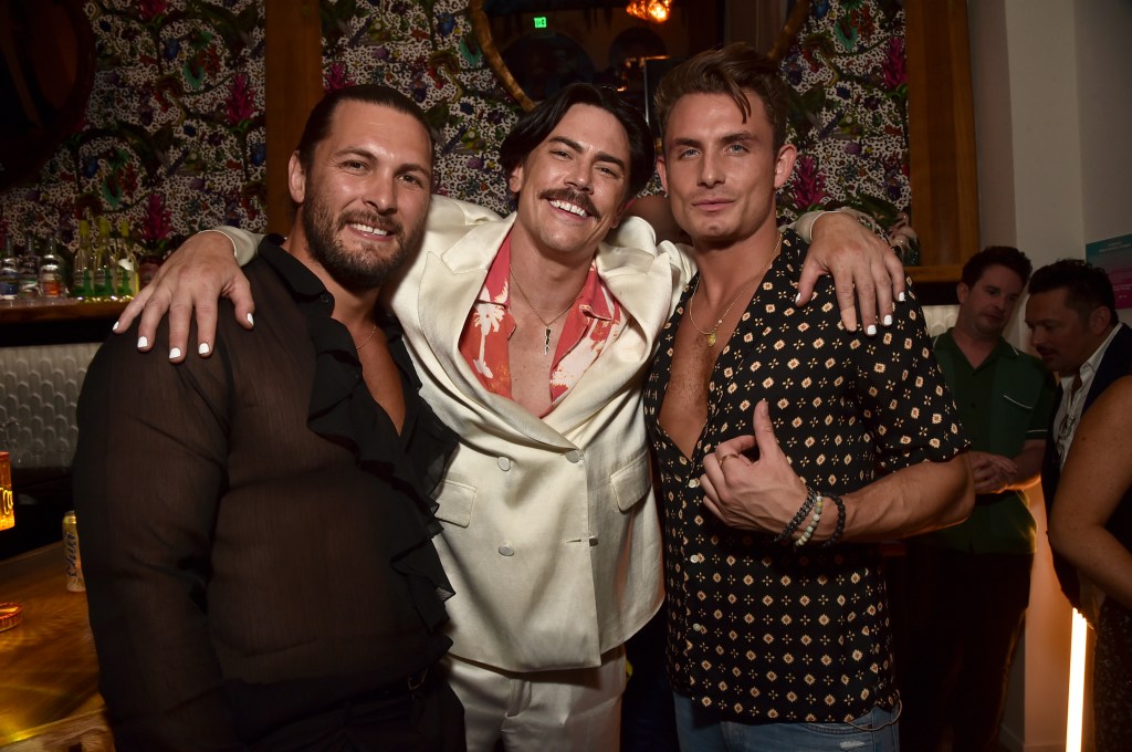 Brock Davies, Tom Sandoval and James Kennedy