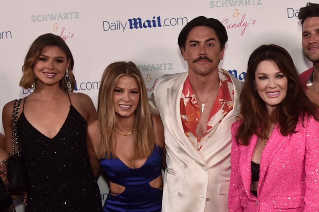 Rachel Leviss, Ariana Madix, Tom Sandoval, Lisa Vanderpump and Tom Schwartz