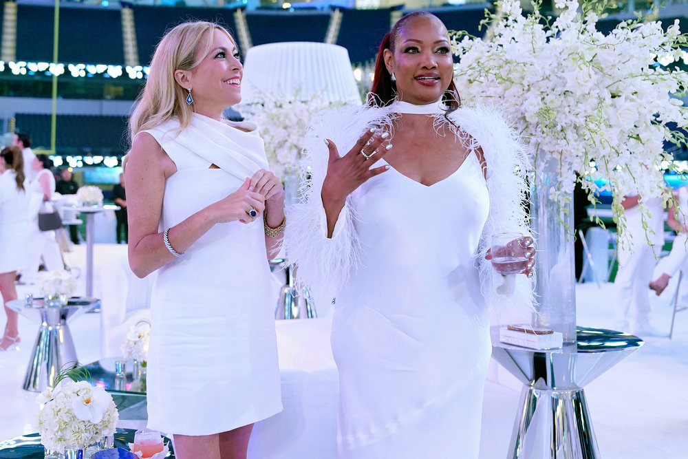 Sutton Stracke and Garcelle Beauvais RHOBH