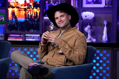 Tom Schwartz on WWHL with Andy Cohen