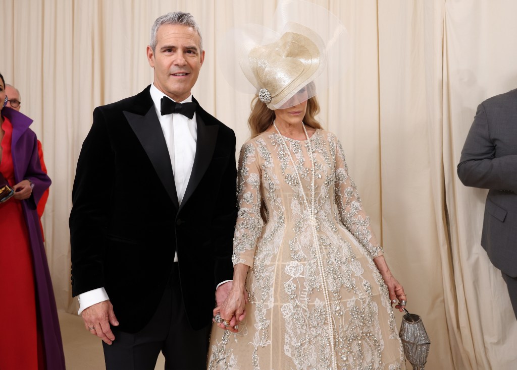 Andy Cohen and Sarah Jessica Parker at the 2024 Met Gala