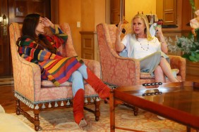 Kathy Hilton crying to Kyle Richards in Season 11 of The Real Housewives of Beverly Hills