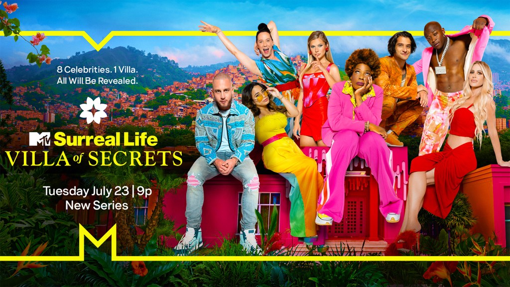 MTV Surreal Life: Villa of Secrets is coming on July 23, featuring Kim Zolciak, Macy Gray and six other celebrities