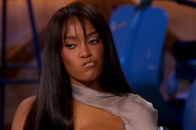 Ciara Miller at the Summer House Season 8 reunion rolling her eyes