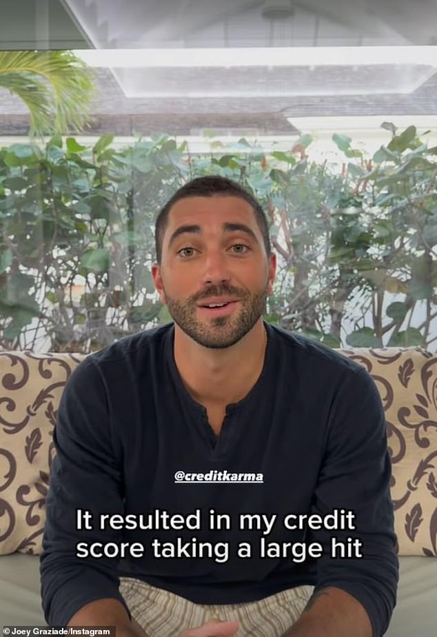 The Bachelor's Joey Graziadei says he's not broke.