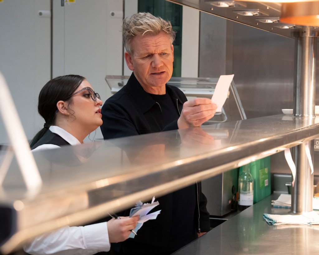 Gordon Ramsay and Liz Aust
