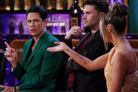 Tom Sandoval at the Vanderpump Rules reunion, whose attorney in his case against Ariana Madix is the brother of Rachel Leviss' attorney