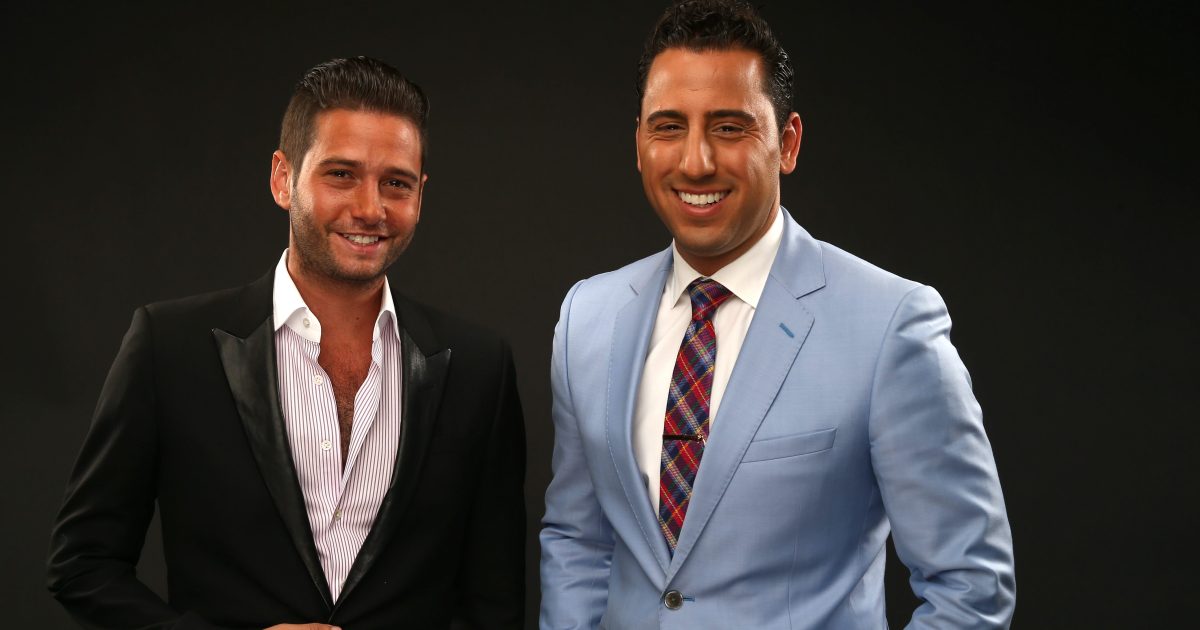 Josh Flagg and Josh Altman, stars of Million Dollar Listing Los Angeles.