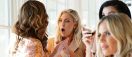 RHOC Season 18 star Gina Kirschenheiter yelling at someone.