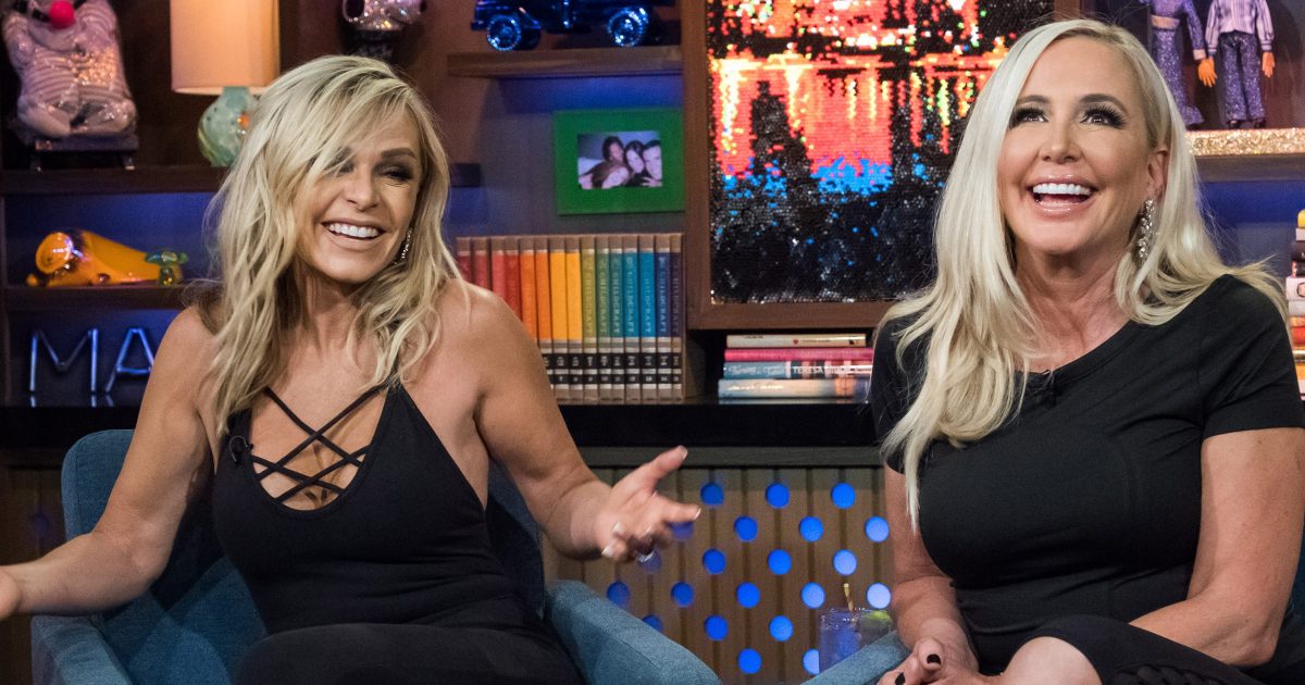 RHOC's Tamra Judge and Shannon Beador on WWHL.