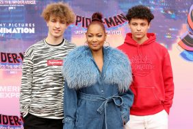 Garcelle Beauvais with her son Jax and Jaid