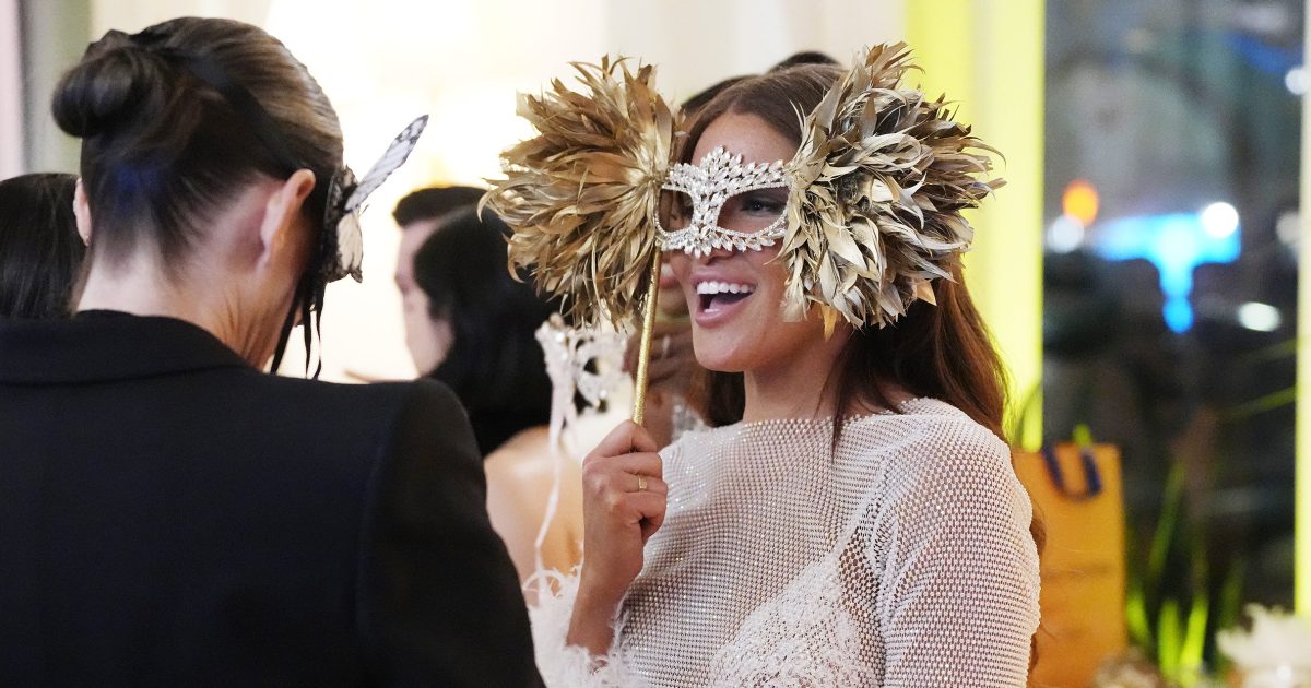 Brynn Whitfield, star of Real Housewives of New York at a party.