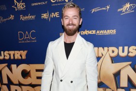 Artem Chigvintsev in a white blazer