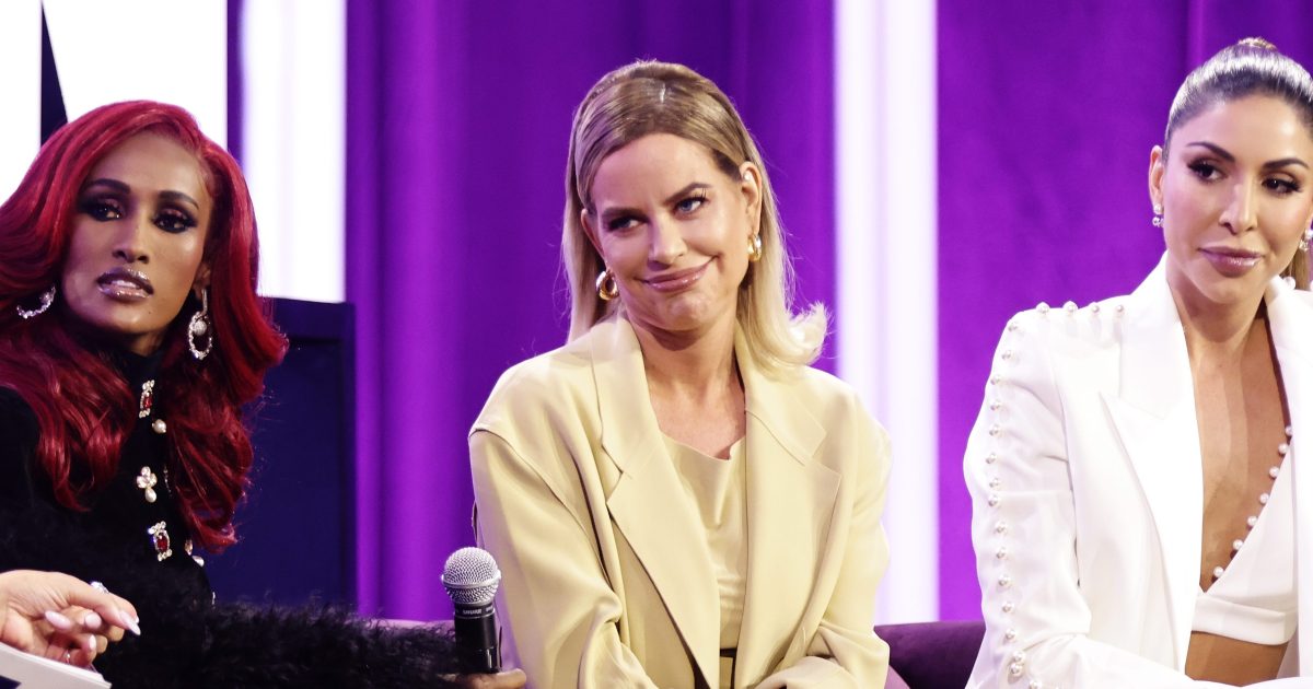 Chanel Ayan, Caroline Stanbury, and Taleen Marie at BravoCon 2023.
