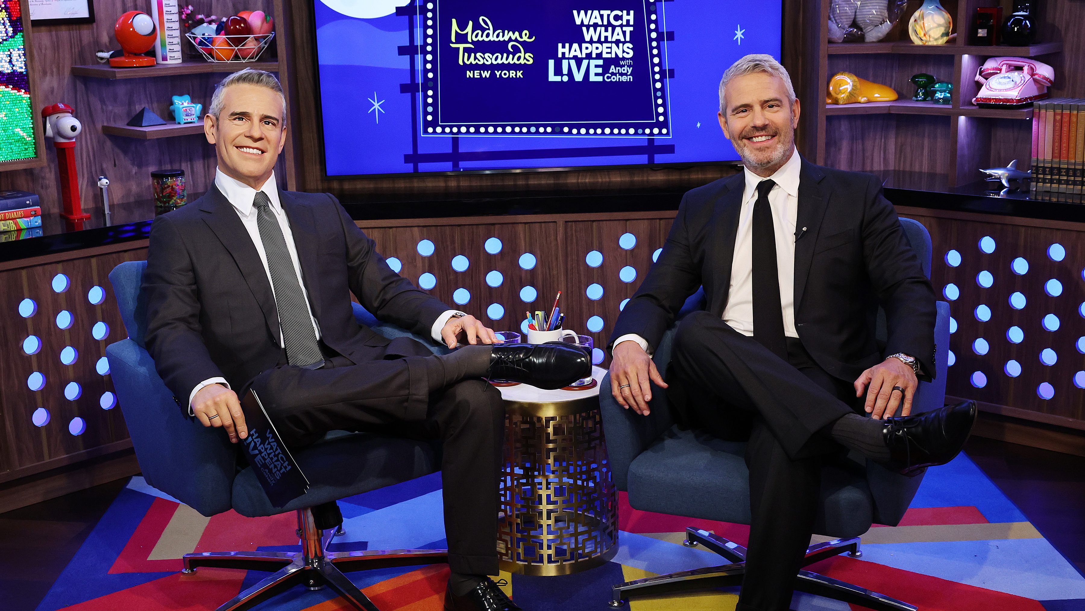 Andy Cohen's Madame Tussauds New York Wax Figure Revealed