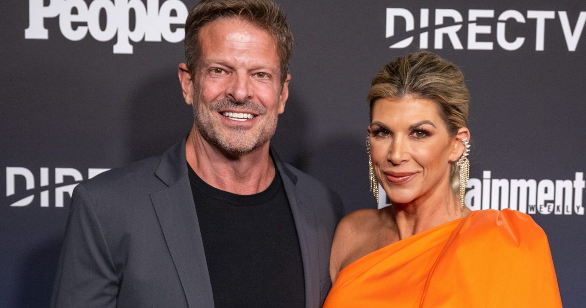 Gorgeous couple John Janssen and the stunning Alexis Bellino.
