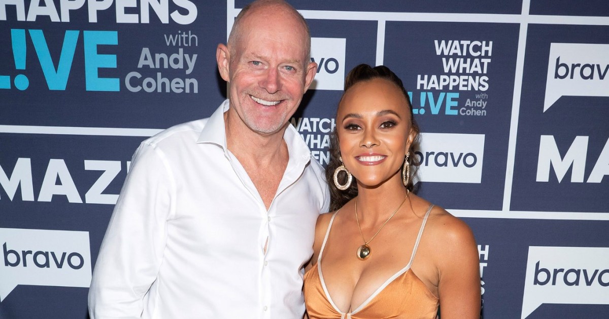 Ashley and Michael Darby backstage at Watch What Happens Live