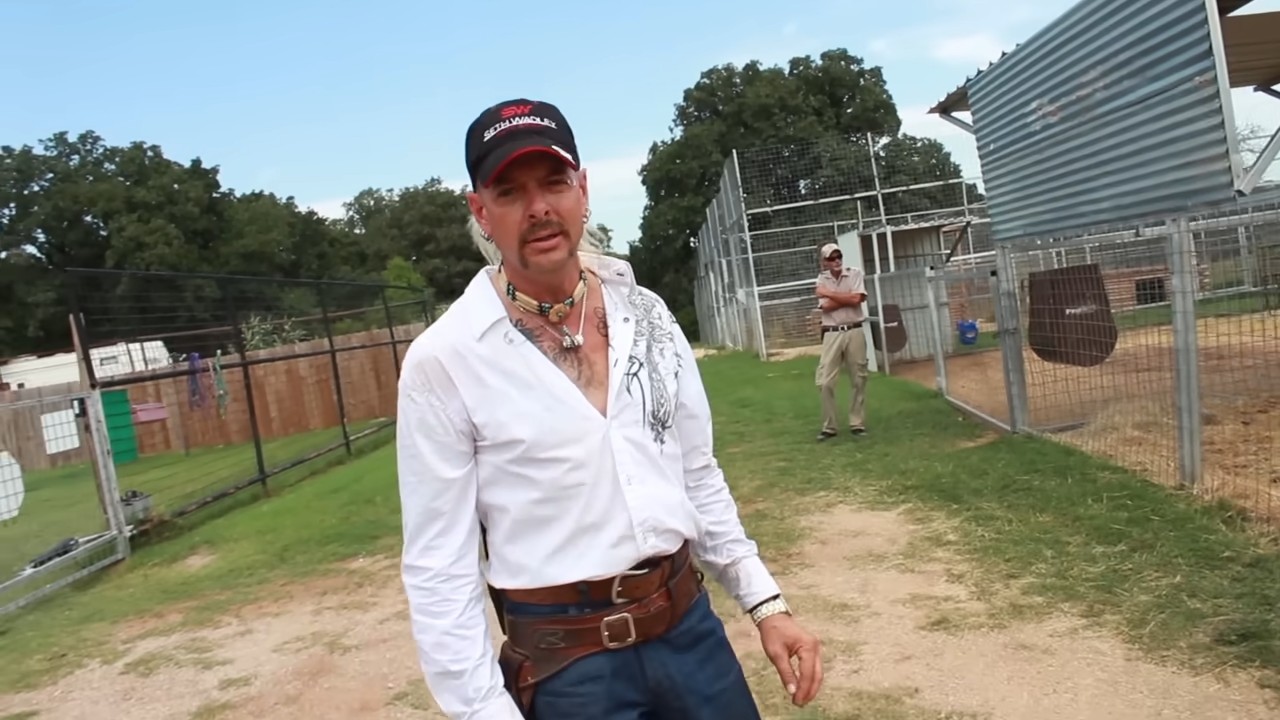Tiger King S Joe Exotic Engaged To 33 Year Old Fellow Inmate Reality Tea Joe Exotic Because You Love Me Official Music Video 3 3 Screenshot 1 