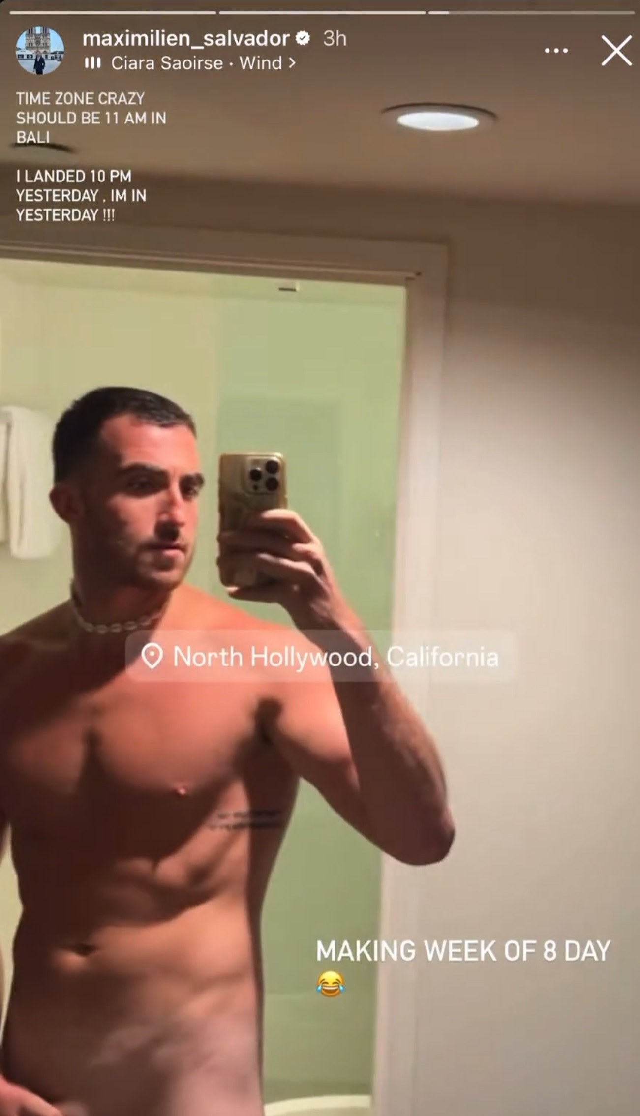 Below Deck Med’s Max Salvador Goes Nude on Instagram - Reality Tea