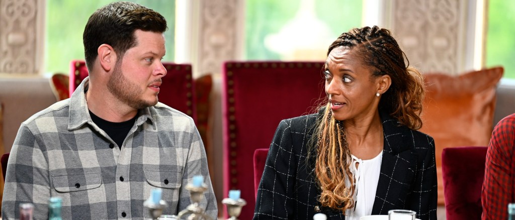 Danielle and Derrick Season 3 of The Traitors