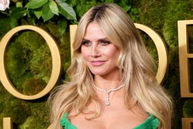 Heidi Klum attends the 82nd Annual Golden Globe Awards at The Beverly Hilton on January 05, 2025 in Beverly Hills, California