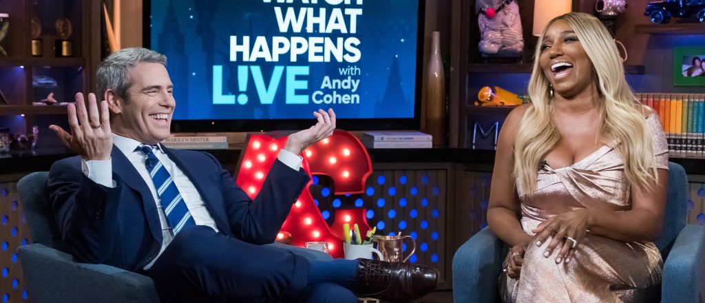 WWHL Andy Cohen and NeNe Leakes