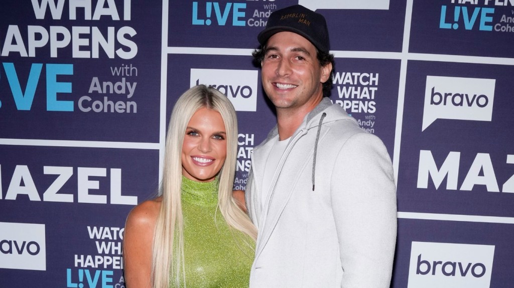 Madison LeCroy and Brett Randle backstage at Watch What Happens Live