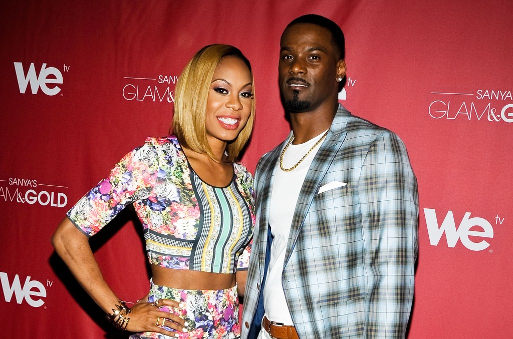 Sanya Richards Ross and Aaron Ross