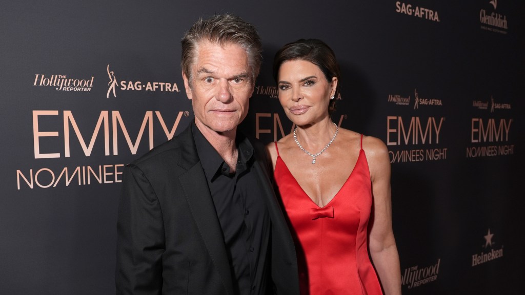 Harry Hamlin and Lisa Rinna