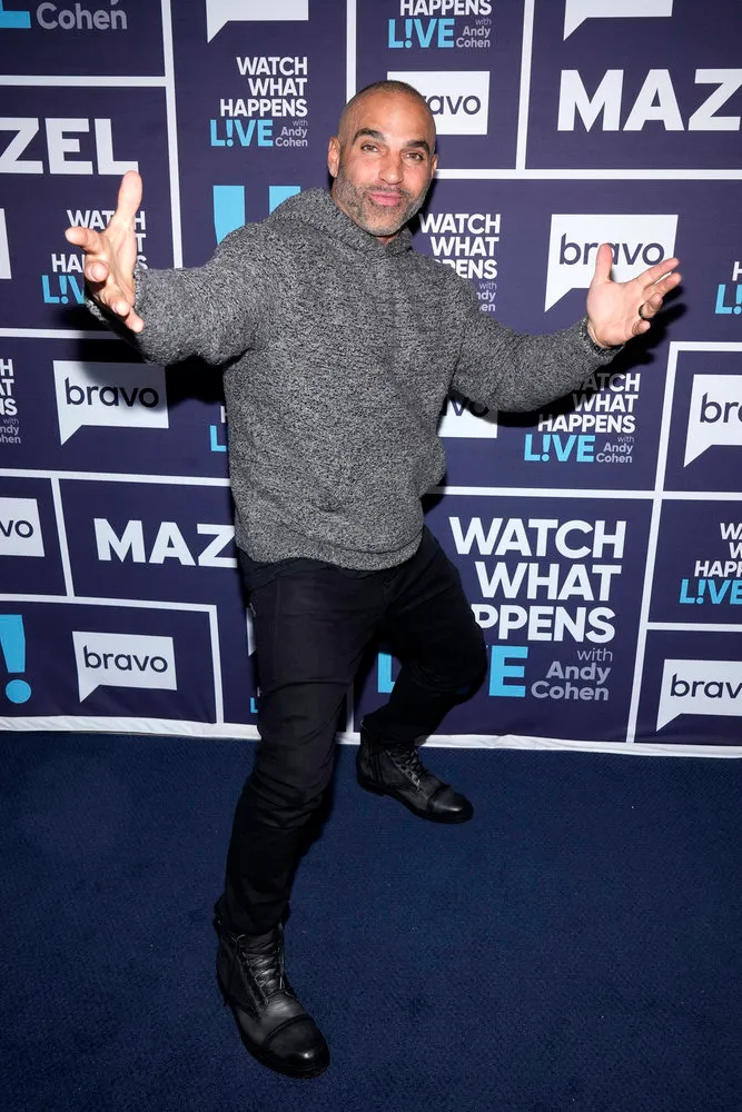 Joe Gorga backstage at Watch What Happens Live 