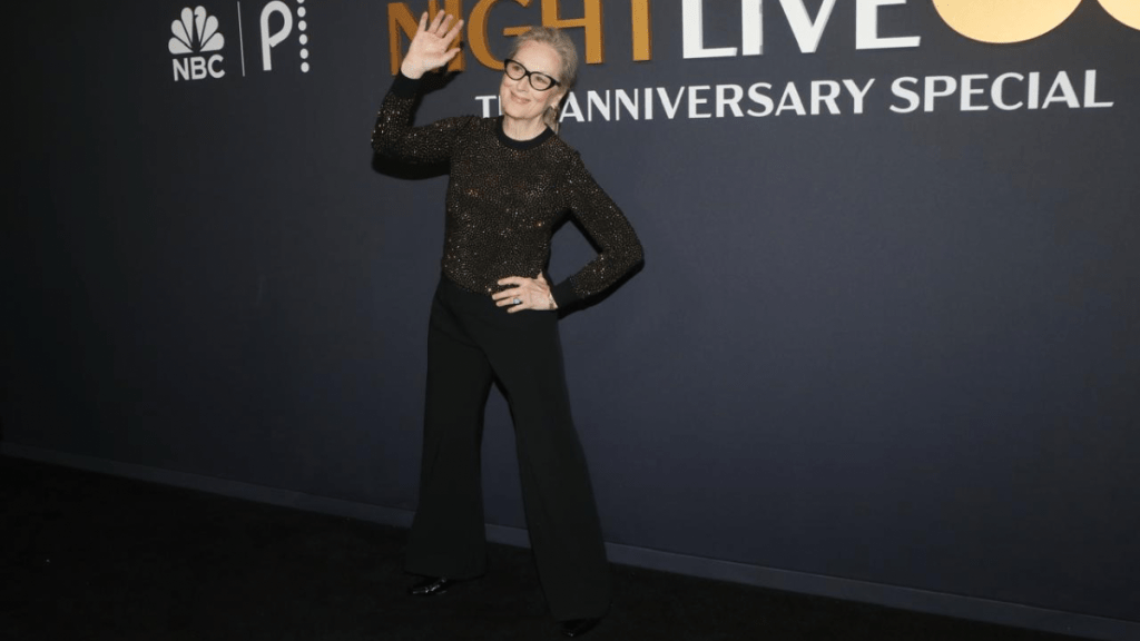 Jason Momoa Meryl Streep SNL 50 afterparty photos