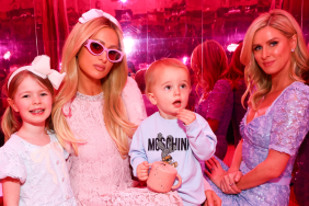 Paris Hilton and her two kids