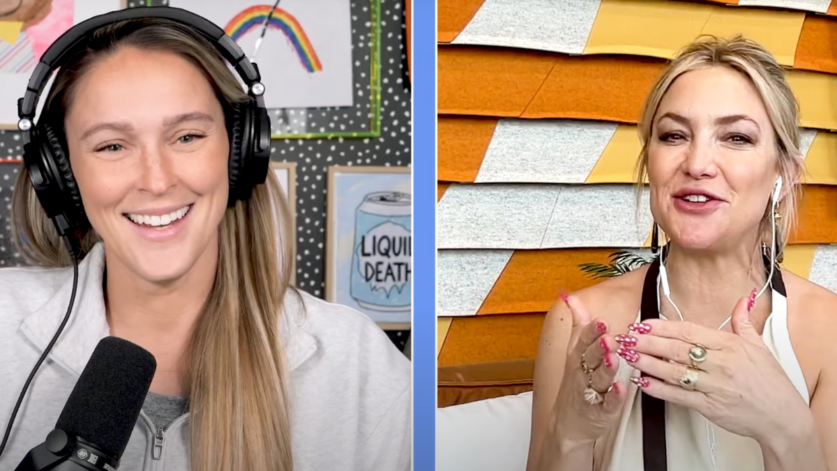 Kate Hudson & Kylie Kelce Discuss Taylor Swift's Work Drive Reality Tea