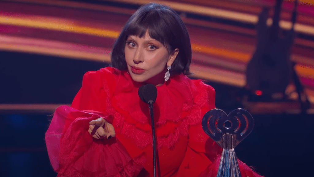 Lady Gaga iHeartRadio Music Awards 2025 speech