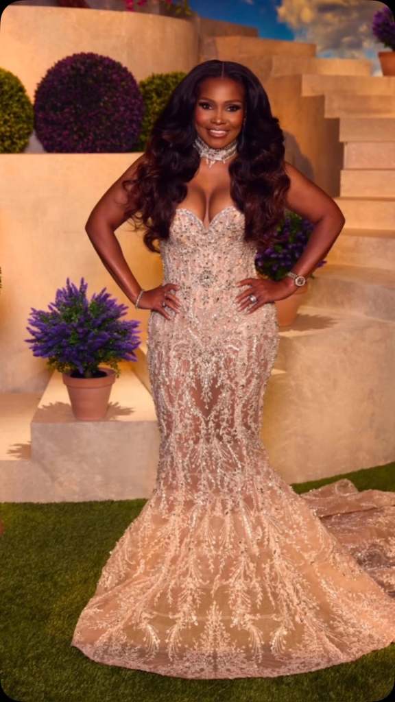 Dr. Heavenly Kimes at the Married to Medicine Season 11 reunion