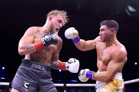 Jake Paul and Tommy Fury boxing