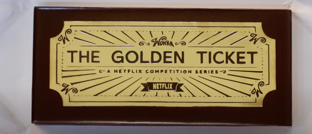 The Golden Ticket title card