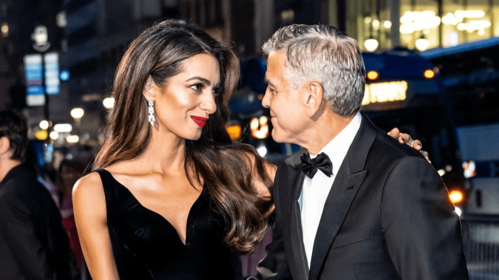 george amal clooney nyc date night photos