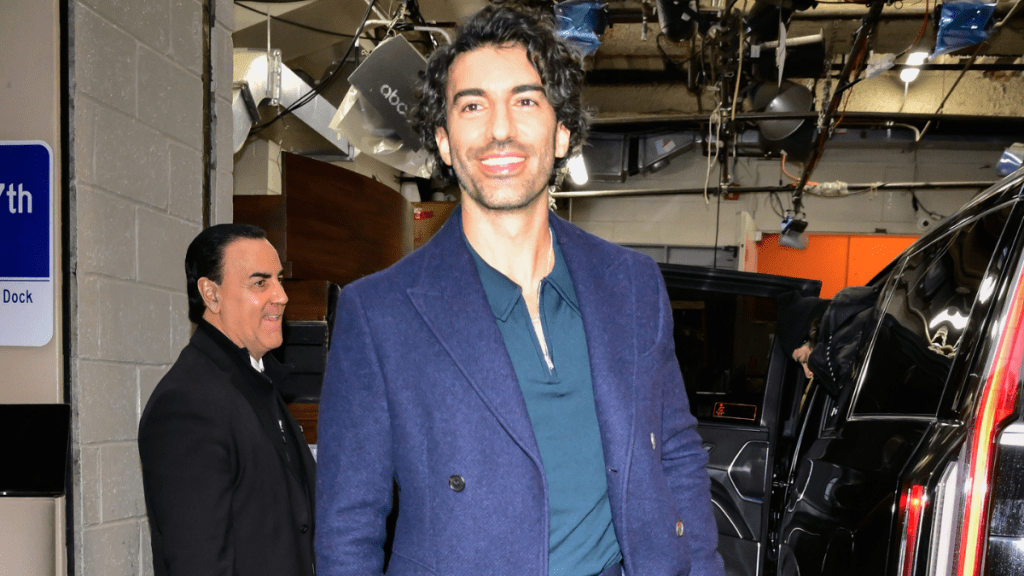 Justin Baldoni is seen outside "ABC Studio" on December 10, 2024 in New York City.