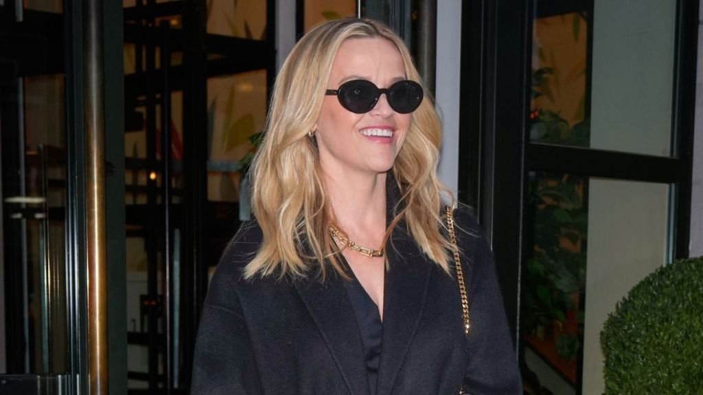 Reese Witherspoon is seen on January 29, 2025 in New York City.