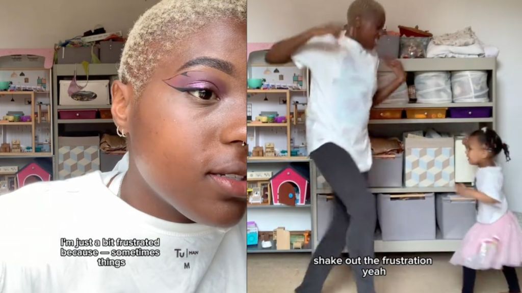 mom daughter parenting video