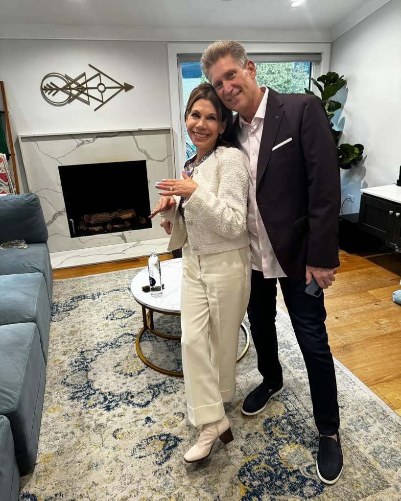 Theresa Nist and Gerry Turner after their engagement