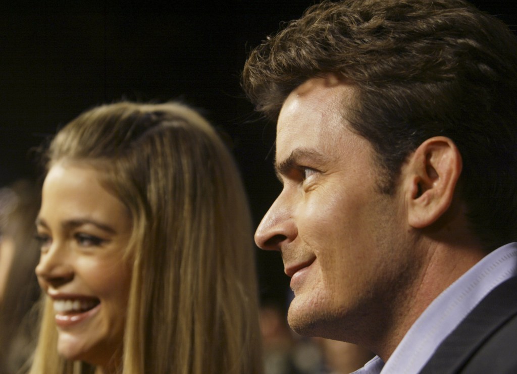Denise Richards and Charlie Sheen