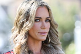 Teddi Mellencamp on the set of Hallmark's Home and Family