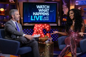Kenya Moore and Andy Cohen on Watch What Happens Live