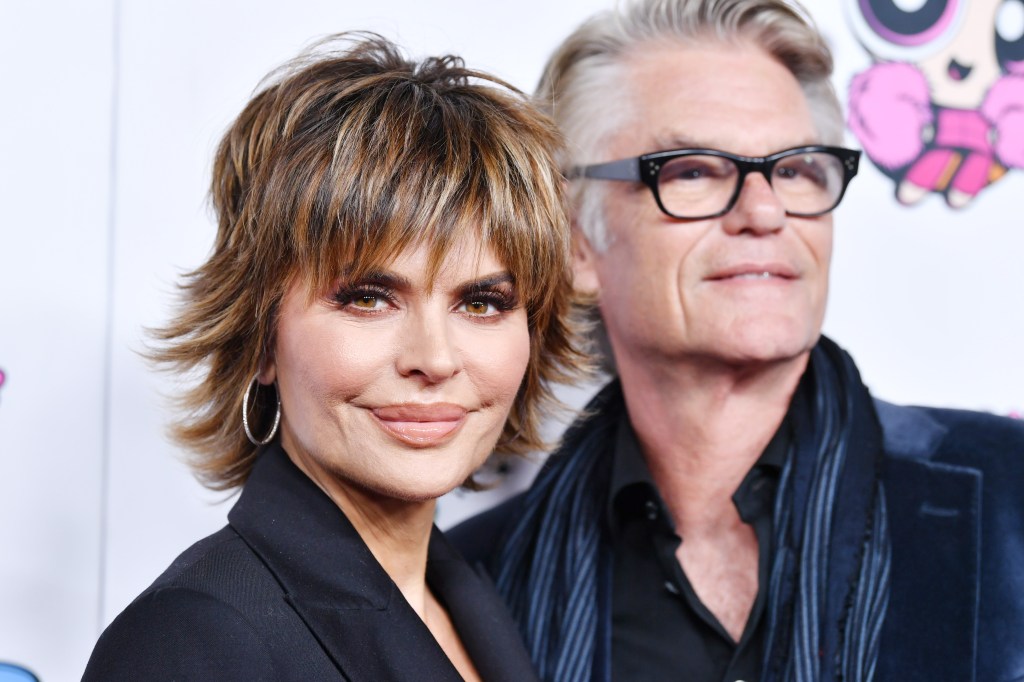 Lisa Rinna and Harry Hamlin