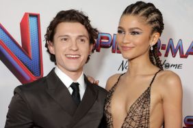 Tom Holland and Zendaya attend the World Premiere of Columbia Pictures SPIDER-MAN: NO WAY HOME at the Regency Village and Bruin Theaters.